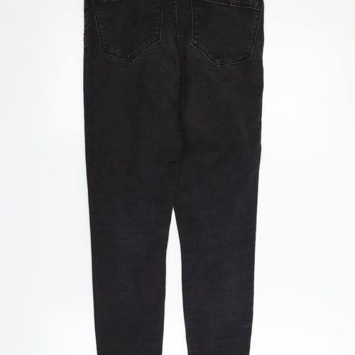 deniem & co Womens Black   Straight Jeans Size 12 L25 in