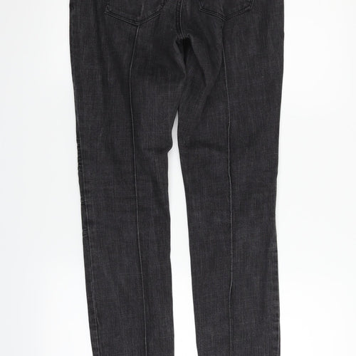 PLANET Womens Black   Straight Jeans Size 8 L28 in