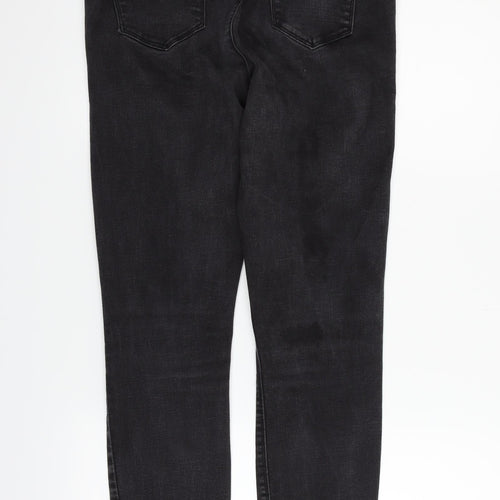 deniem & co Womens Black   Straight Jeans Size 16 L27 in