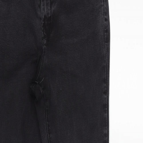 deniem & co Womens Black   Straight Jeans Size 16 L27 in