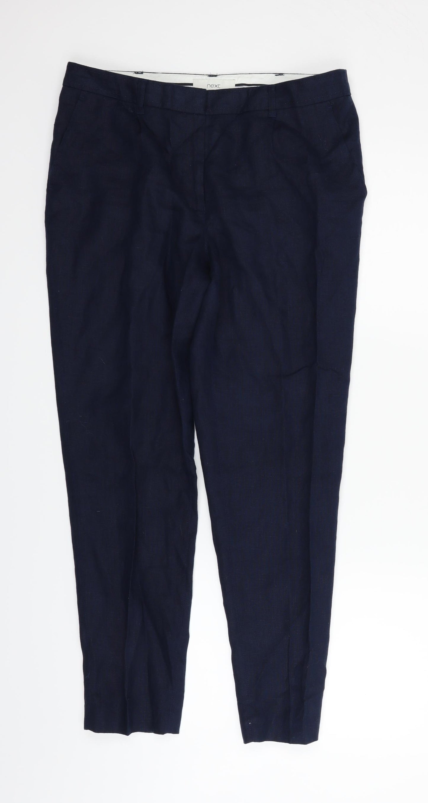 NEXT Womens Blue   Trousers  Size 10 L27 in