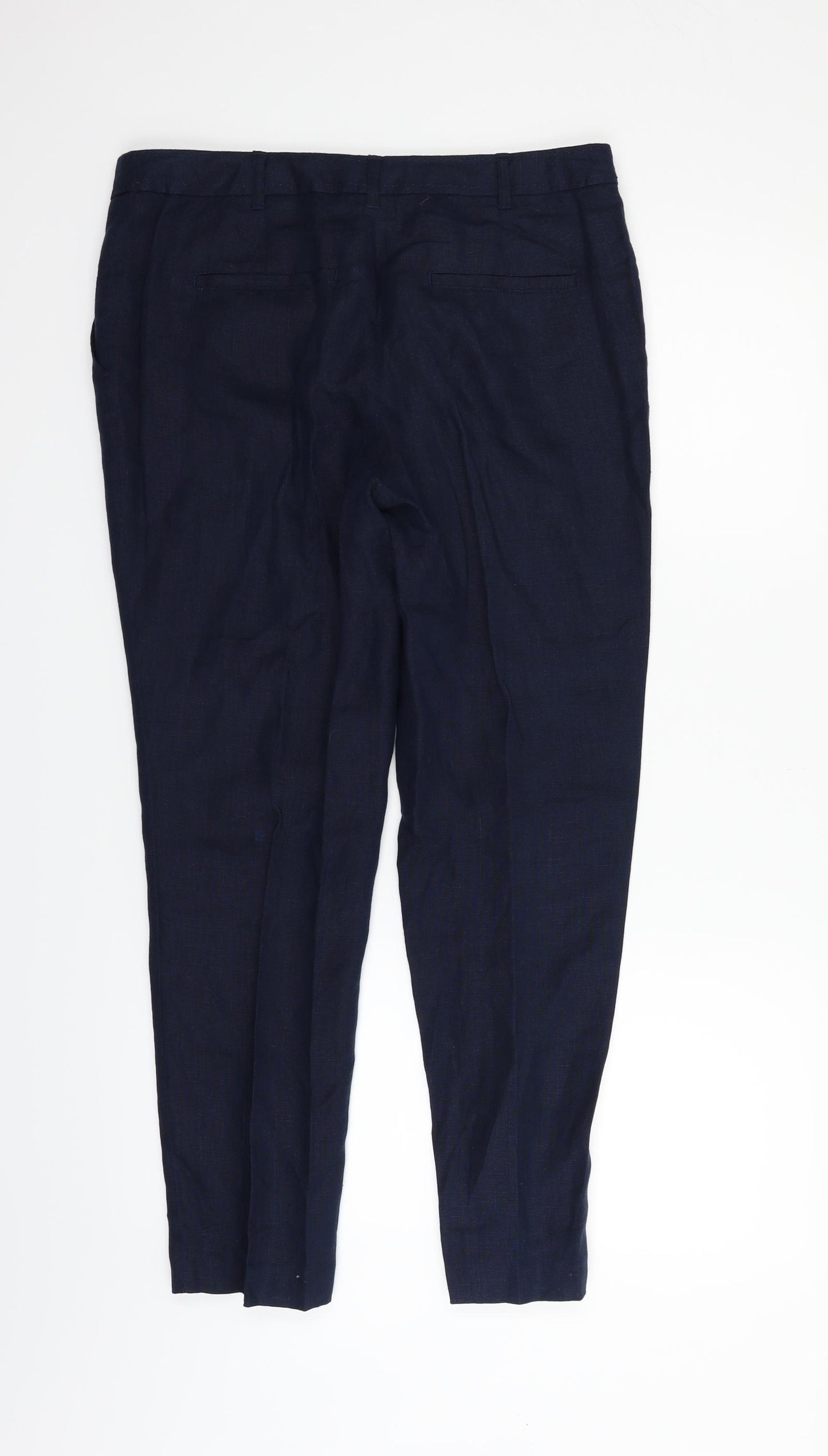 NEXT Womens Blue   Trousers  Size 10 L27 in