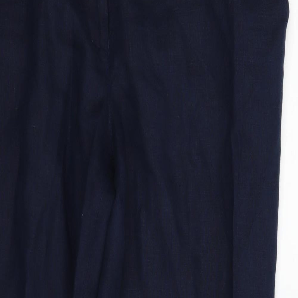 NEXT Womens Blue   Trousers  Size 10 L27 in
