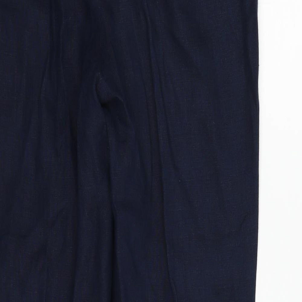 NEXT Womens Blue   Trousers  Size 10 L27 in