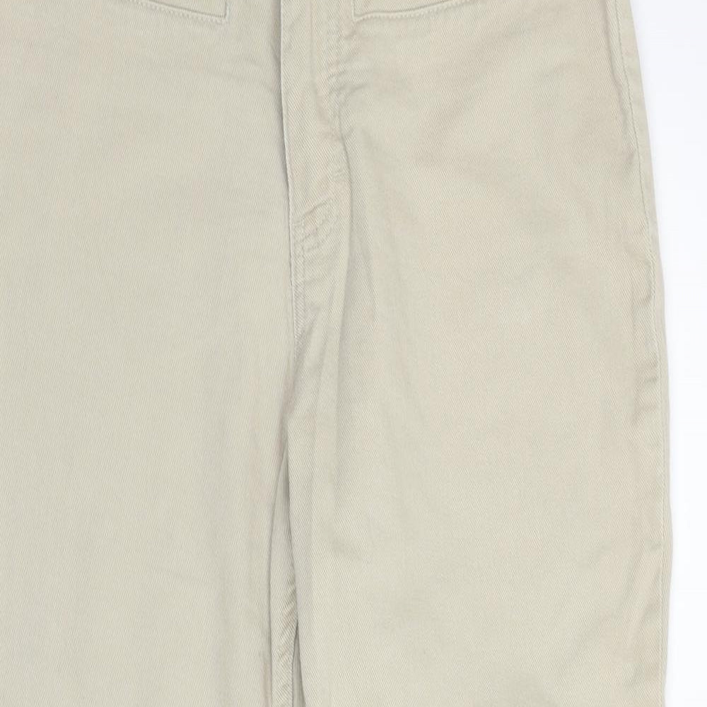 Marks and Spencer Womens Beige   Trousers  Size 14 L27 in