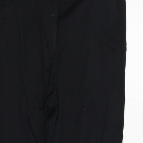 TU Womens Black   Trousers  Size 12 L22 in