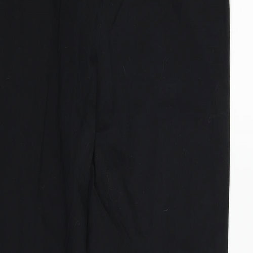 TU Womens Black   Trousers  Size 12 L22 in