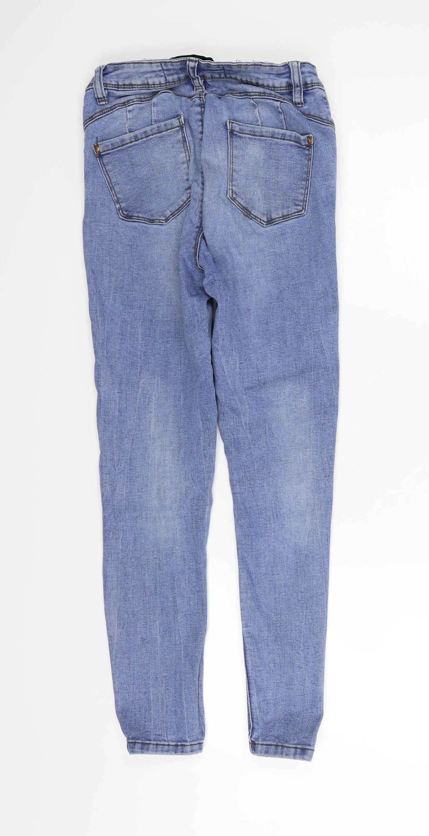deniem & co Womens Blue   Straight Jeans Size 12 L25 in