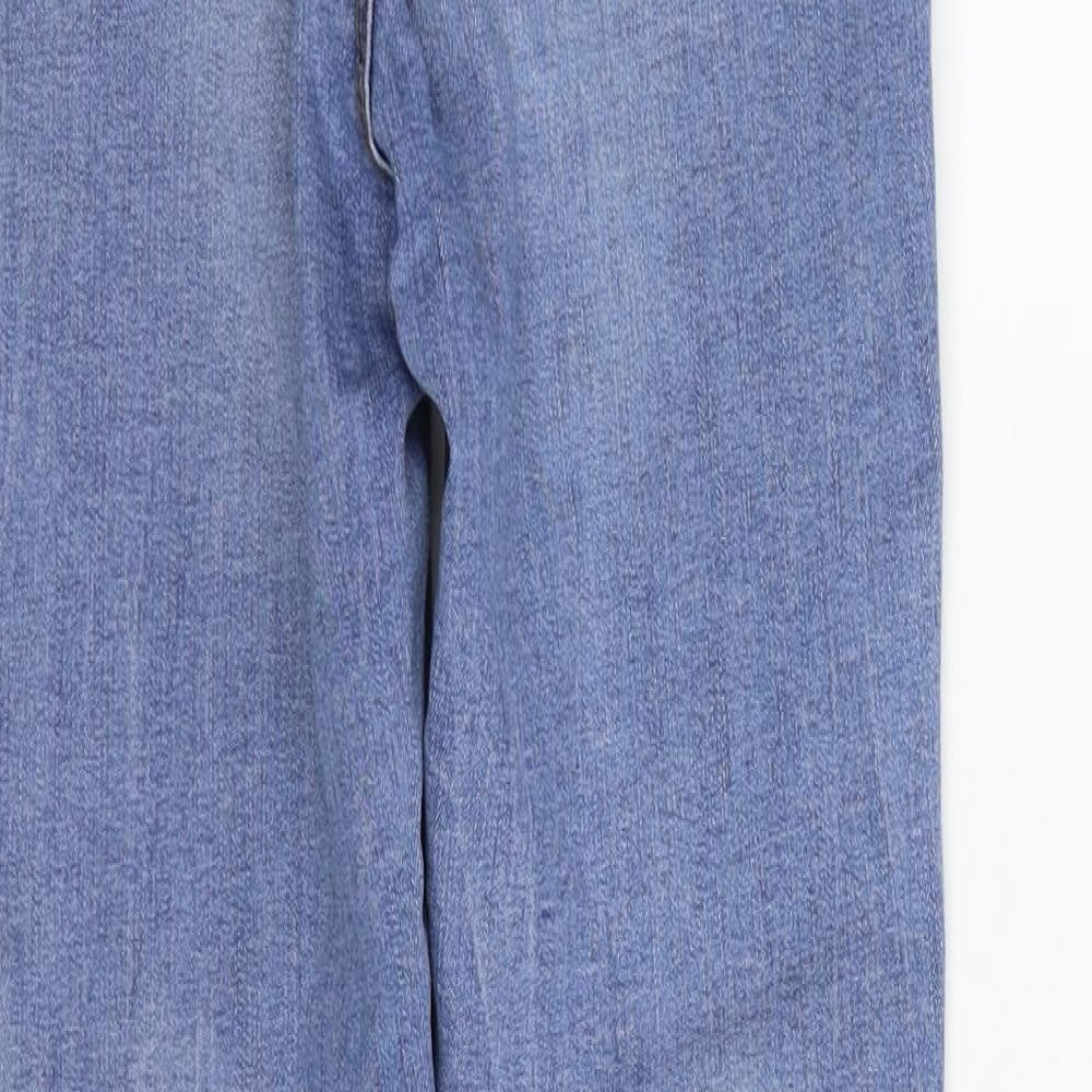 deniem & co Womens Blue   Straight Jeans Size 12 L25 in