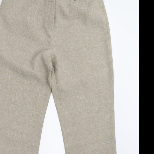 Dorothy Perkins Womens Ivory   Trousers  Size 10 L27.5 in