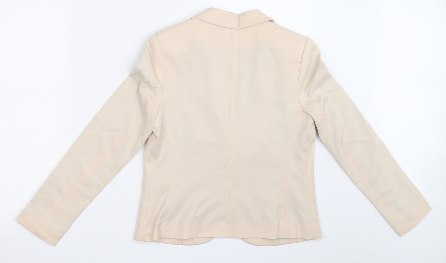 Divided Womens Ivory   Jacket Coat Size 8