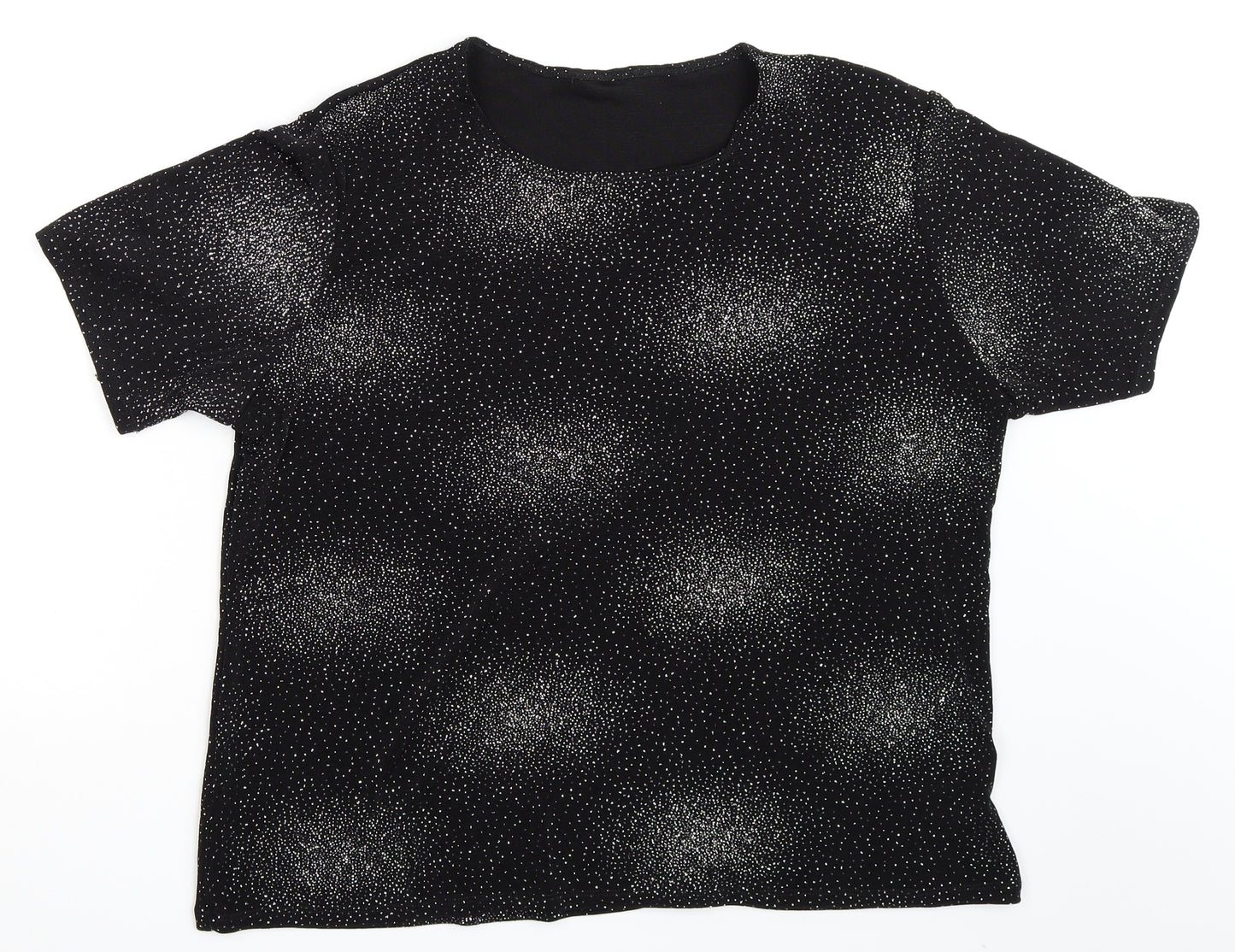 Bonmarché Womens Black   Basic T-Shirt Size L