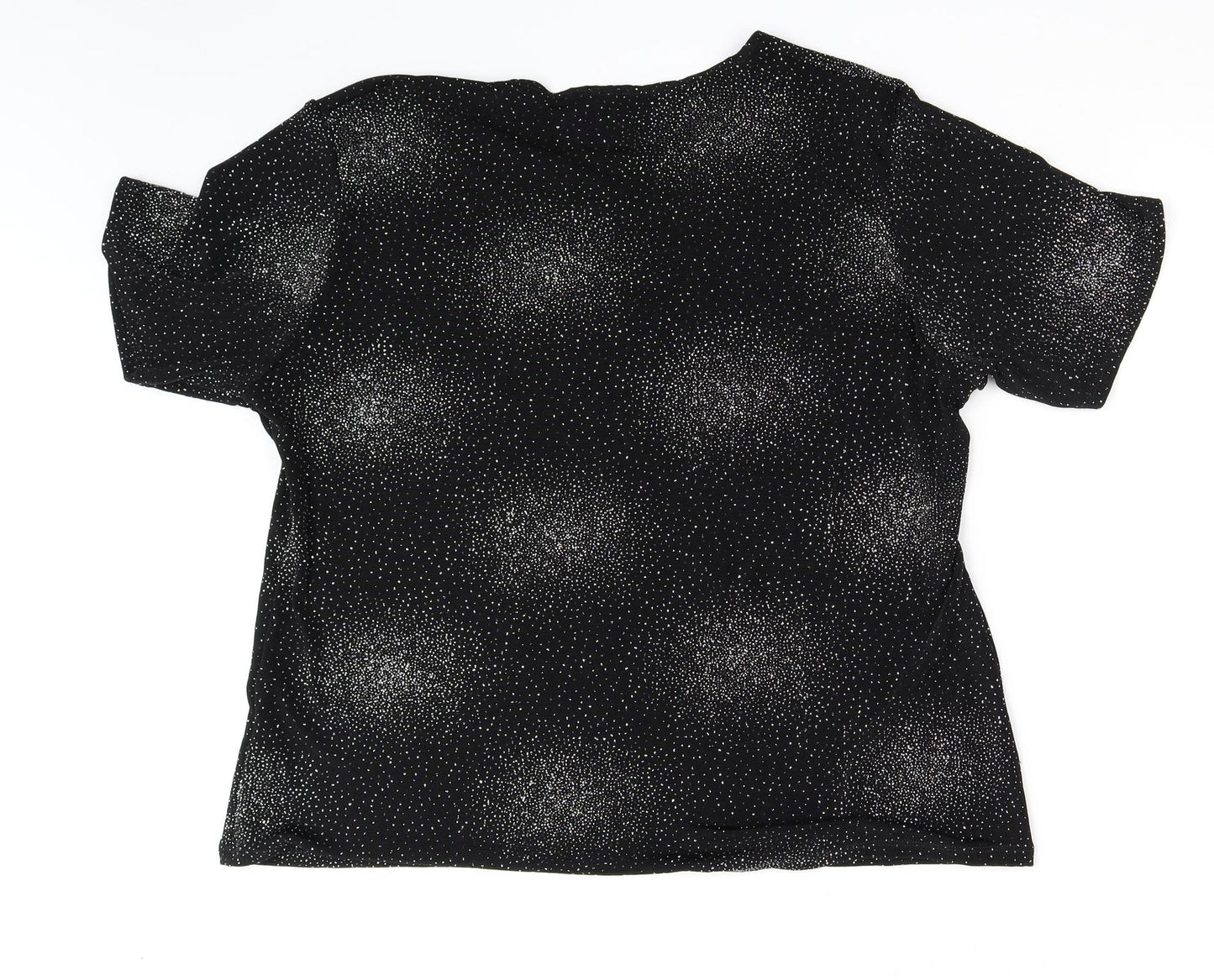 Bonmarché Womens Black   Basic T-Shirt Size L