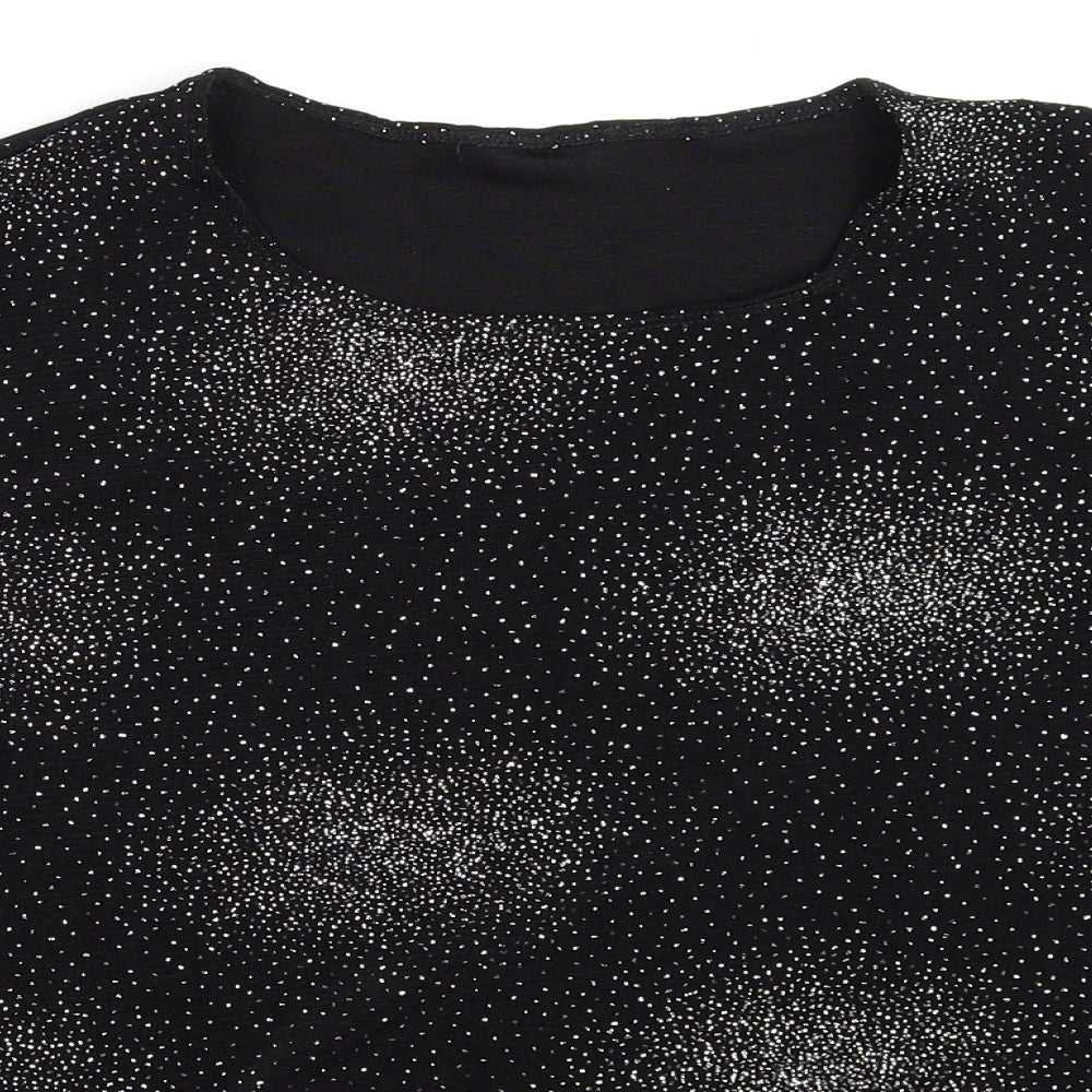 Bonmarché Womens Black   Basic T-Shirt Size L