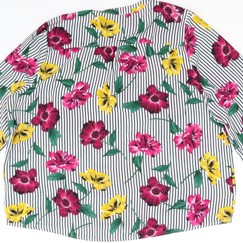 TU Womens Multicoloured Floral  Basic Blouse Size 22