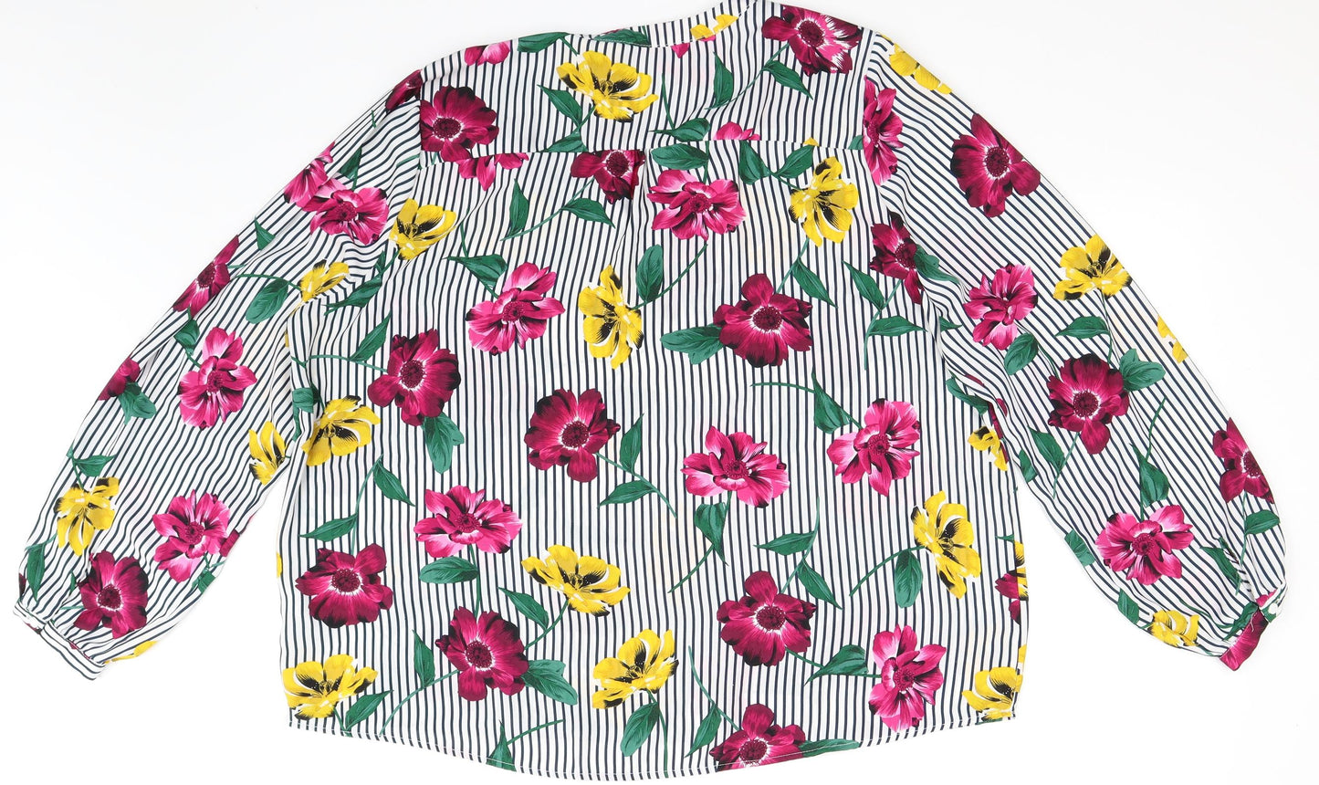 TU Womens Multicoloured Floral  Basic Blouse Size 22