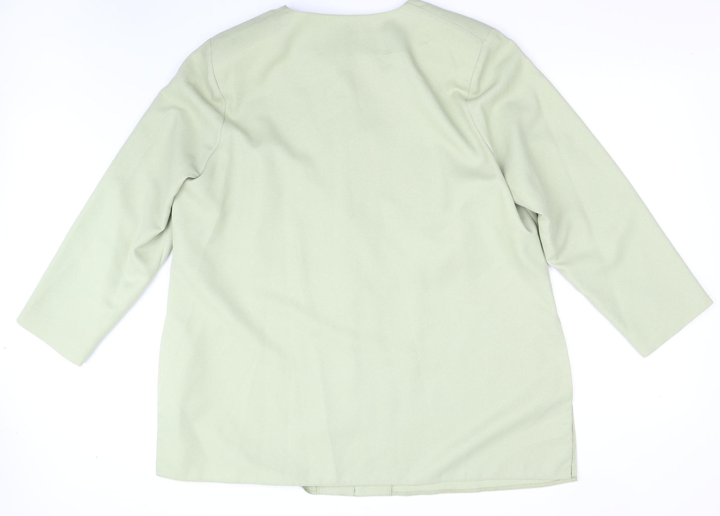Agenda Womens Green   Jacket Coat Size 26