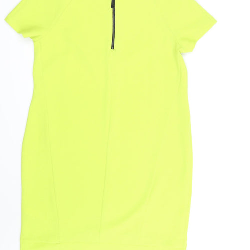 Topshop Womens Green   Pencil Dress  Size 10