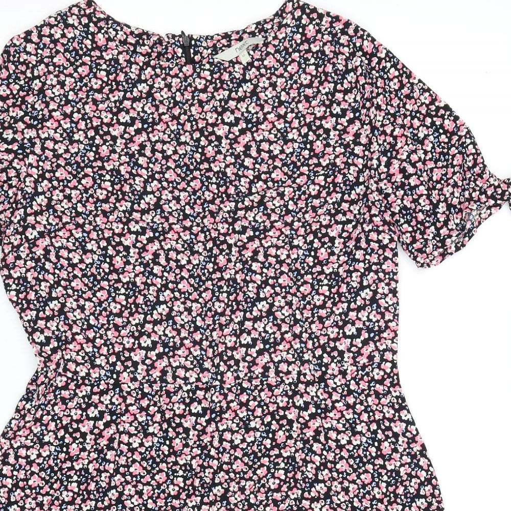 NEXT Womens Multicoloured Floral  Fit & Flare  Size 12