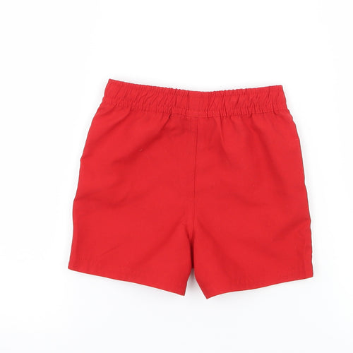 pRIAMRK Boys Red Striped  Cropped Trousers Size 12-18 Months