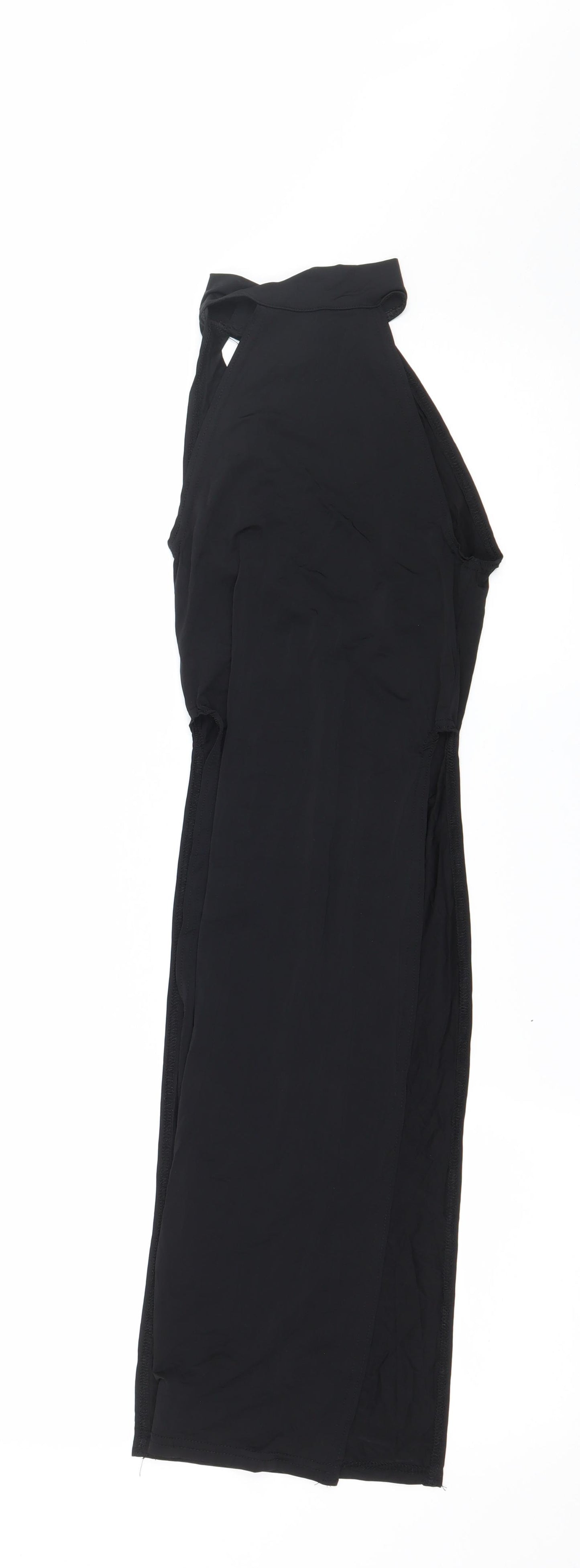 Preworn Womens Black   Basic Tank Size M  - Longline