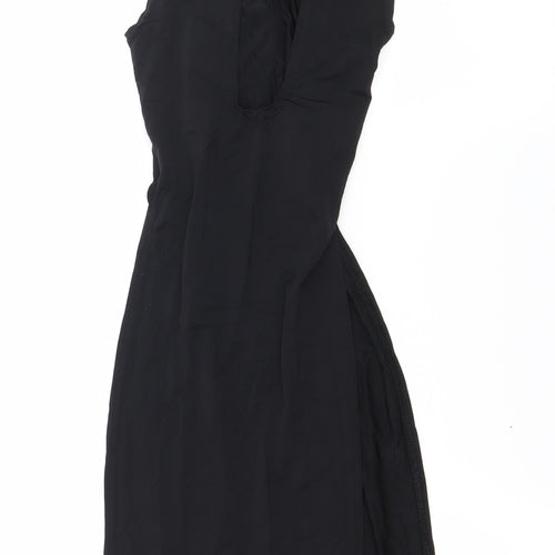 Preworn Womens Black   Basic Tank Size M  - Longline