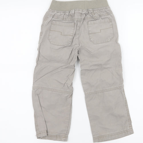 Matalan Boys Grey   Cargo Trousers Size 3-4 Years