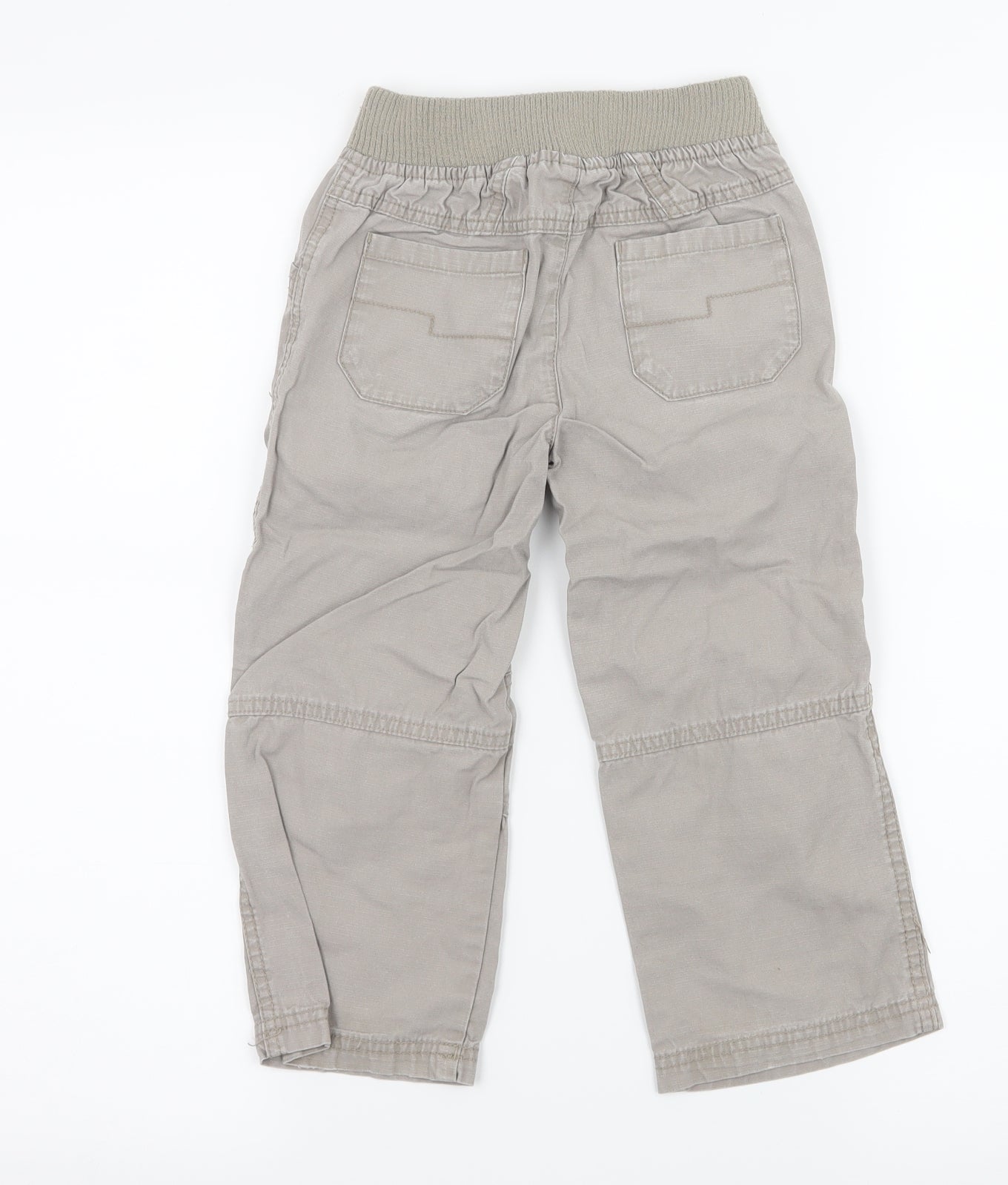 Matalan Boys Grey   Cargo Trousers Size 3-4 Years