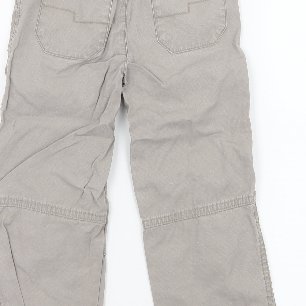 Matalan Boys Grey   Cargo Trousers Size 3-4 Years