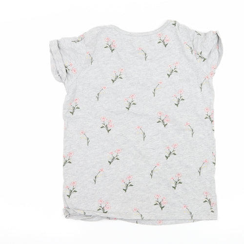 Primark Girls Grey  Jersey Basic T-Shirt Size 12-13 Years  - Always be yourself