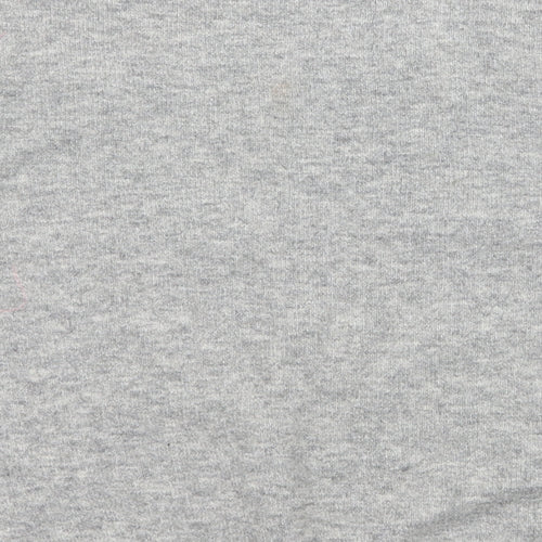 F& Girls Grey Geometric Knit Pullover Jumper Size 11-12 Years  - Stars