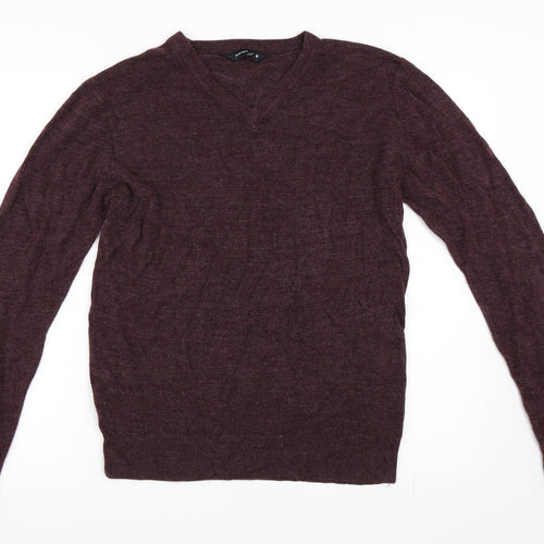 Cedar Wood State Mens Purple   Pullover Jumper Size M