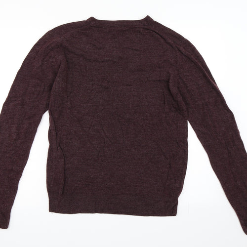 Cedar Wood State Mens Purple   Pullover Jumper Size M