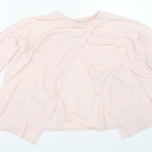 River Island Girls Pink   Pullover Jumper Size 9-10 Years