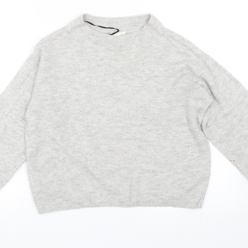 H&M Womens Grey   Pullover Jumper Size XS