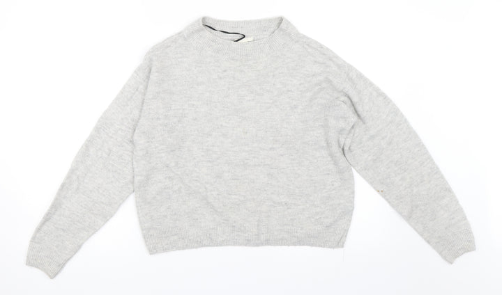 H&M Womens Grey   Pullover Jumper Size XS