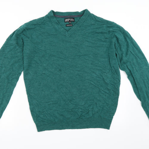 Sandstone & Co Mens Green   Pullover Jumper Size M