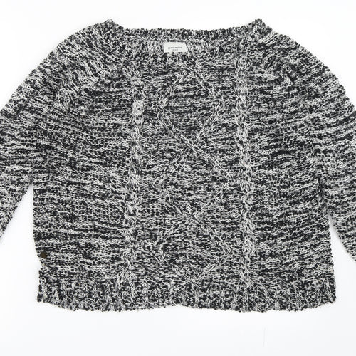 Vera Moda Womens Black   Pullover Jumper Size L