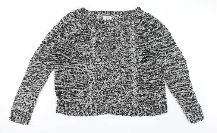 Vera Moda Womens Black Pullover Jumper Size L