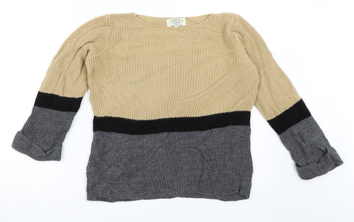 NEXT Womens Beige   Pullover Jumper Size 10
