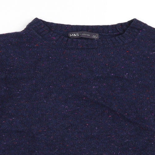 Marks and Spencer Womens Blue   Pullover Jumper Size 10