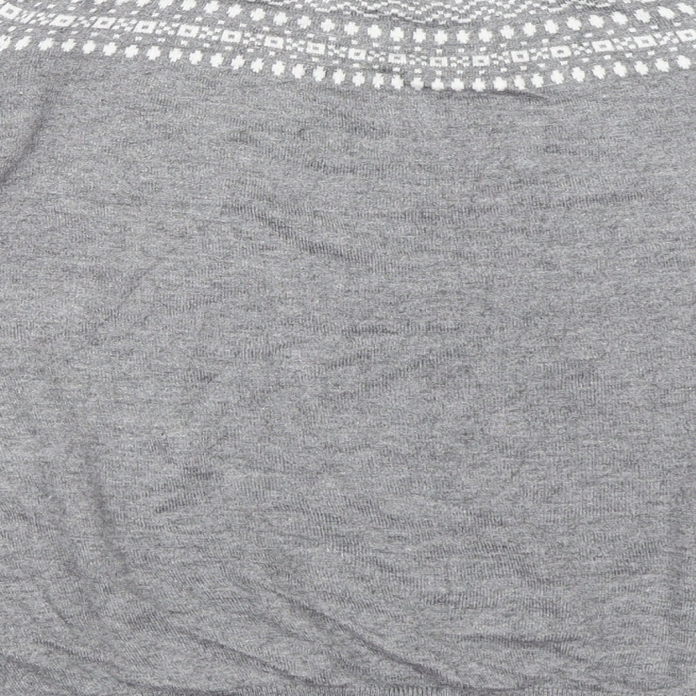 Bonmarché Womens Grey   Pullover Jumper Size 16