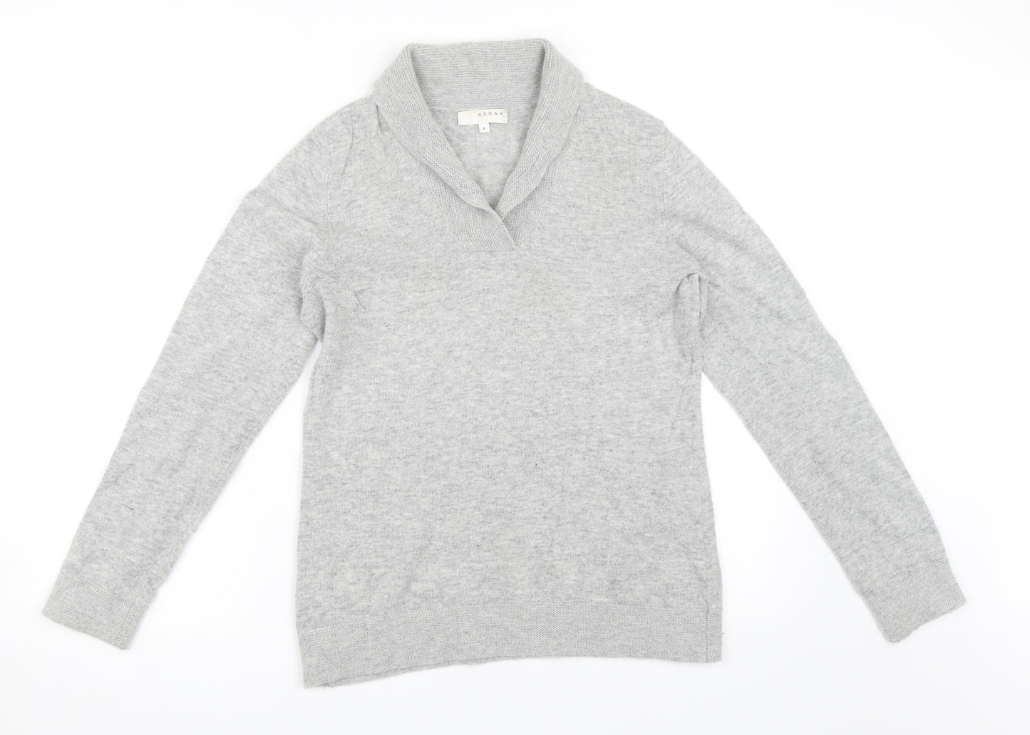 Kenar Womens Grey   Pullover Jumper Size L