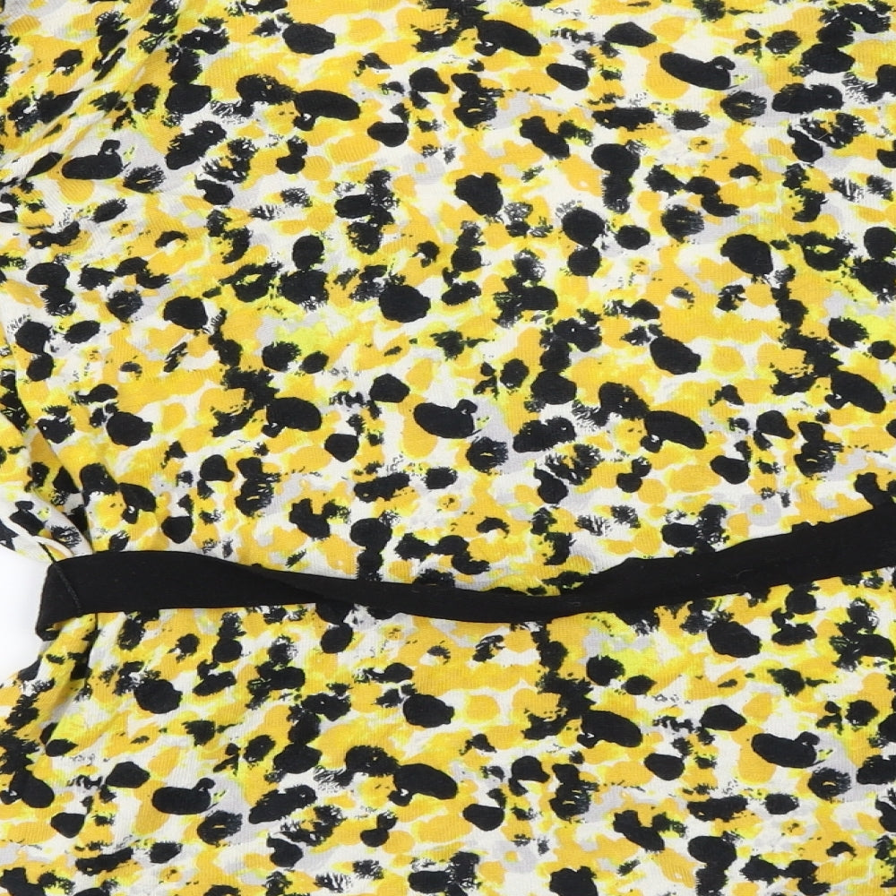 H&M Womens Yellow   Cardigan Jumper Size M