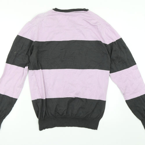 JUNK de LUXE Mens Purple   Pullover Jumper Size 2XL