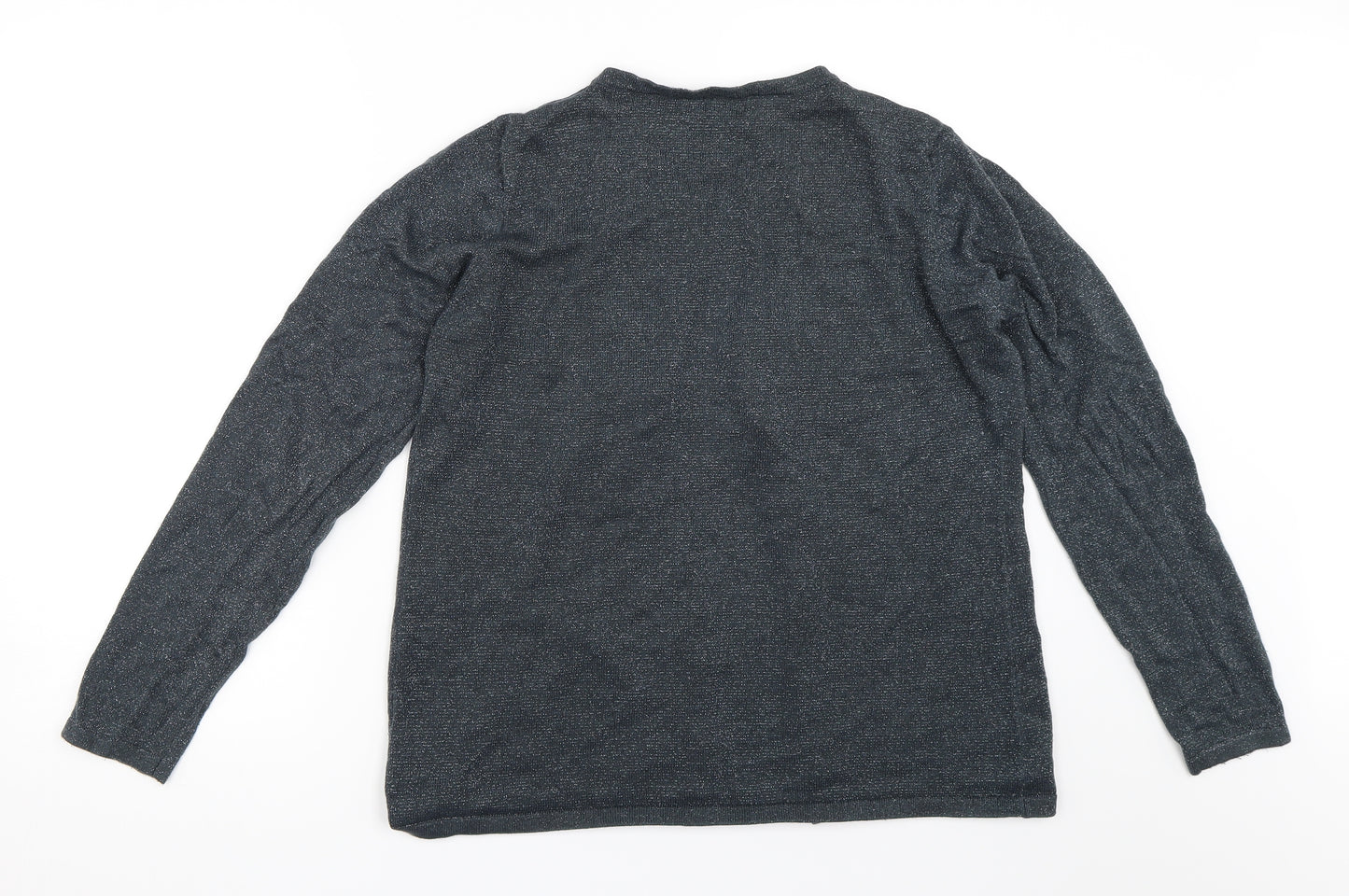 Bonmarché Womens Grey   Cardigan Jumper Size S