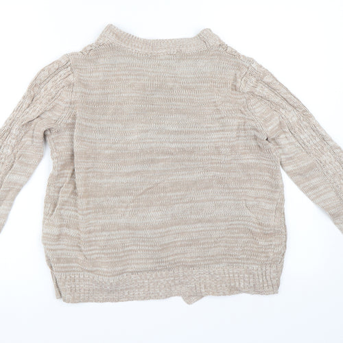 Bonmarché Womens Beige   Cardigan Jumper Size XS