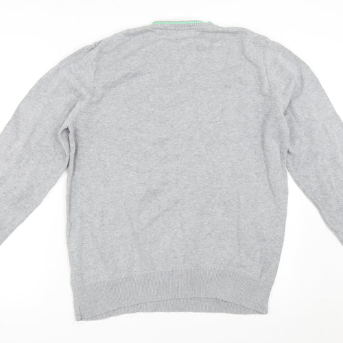 NEXT Mens Grey   Pullover Jumper Size M