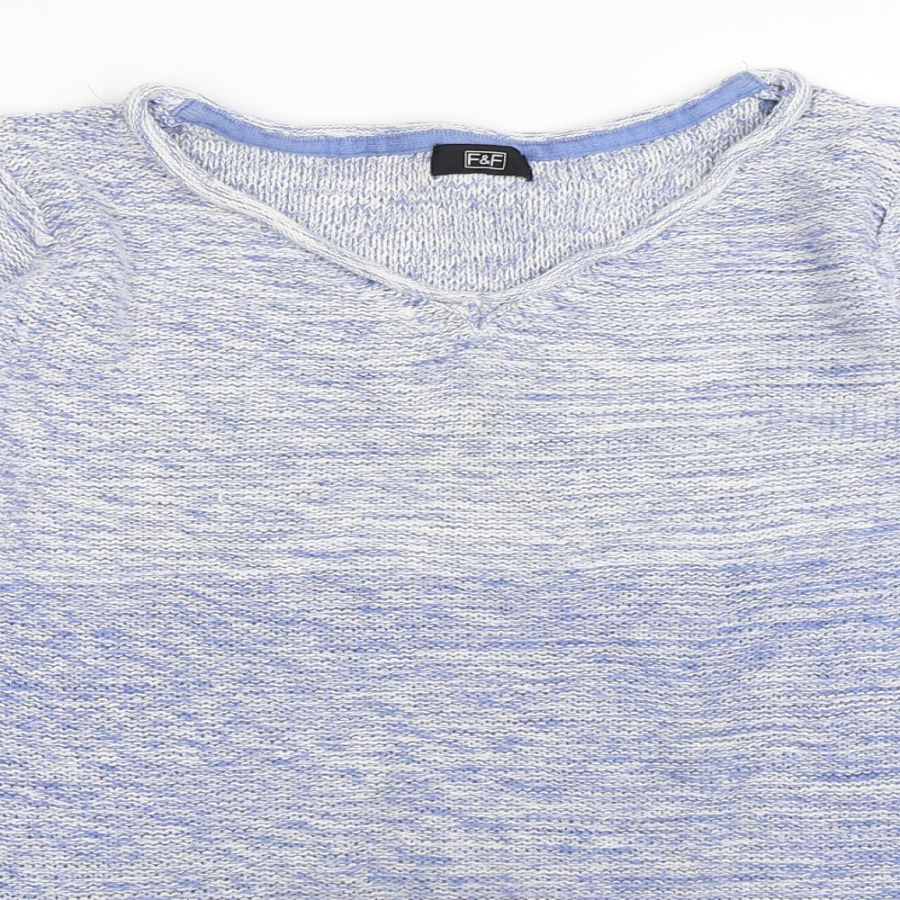 F&F Womens Blue   Pullover Jumper Size 14