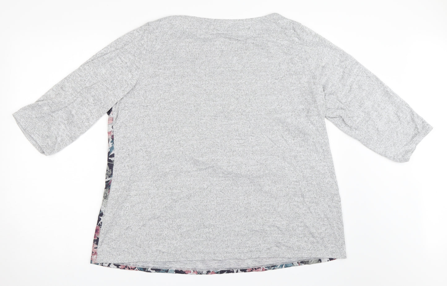 Nutmeg Womens Grey   Pullover Jumper Size 18